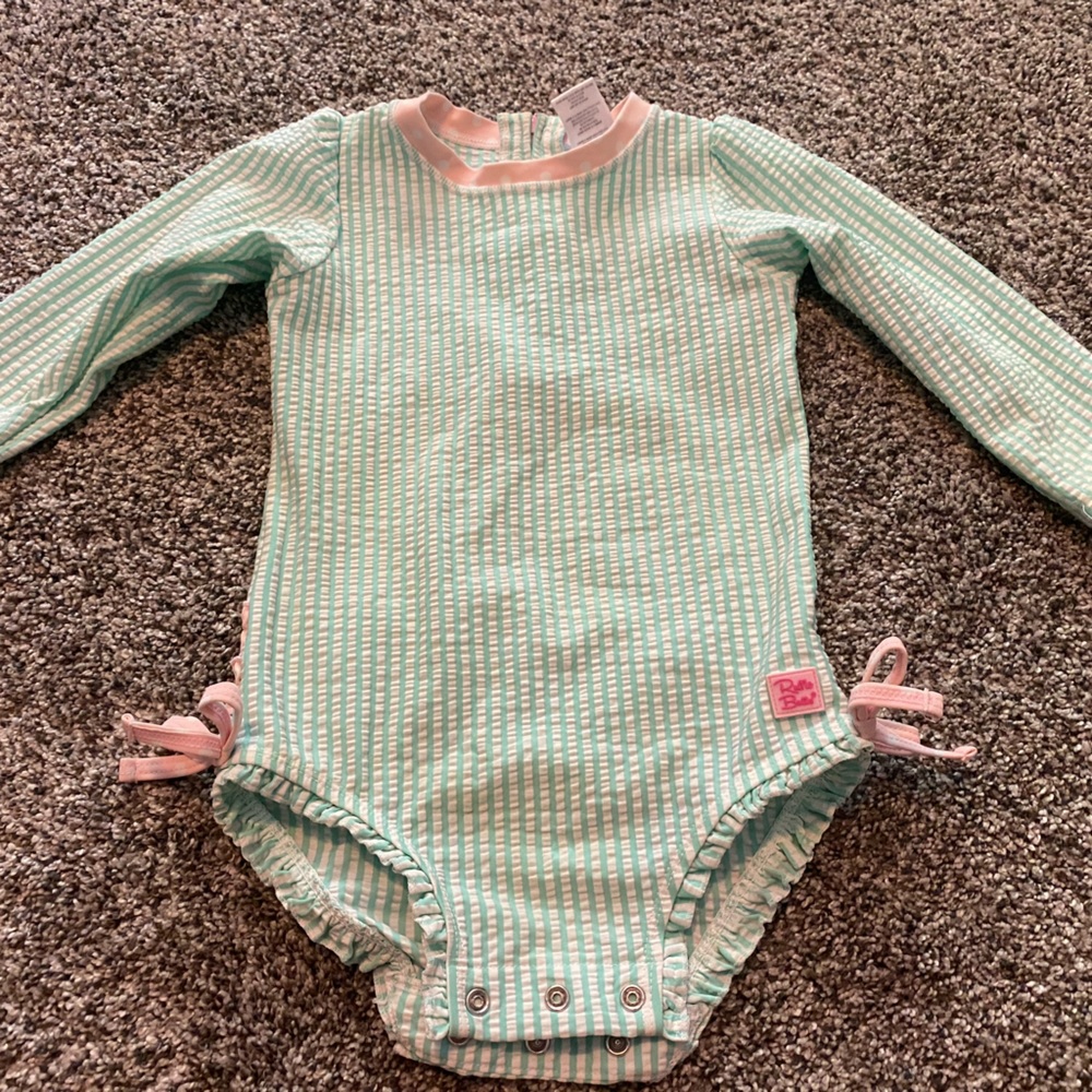 EUC RuffleButt swimsuit